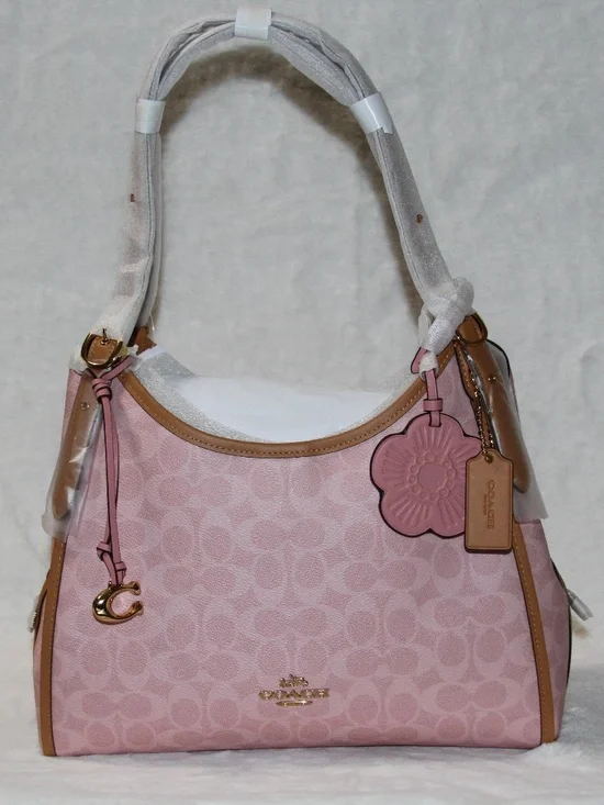 NWT Coach Erin Powder Pink Purse - Picture 1 of 6